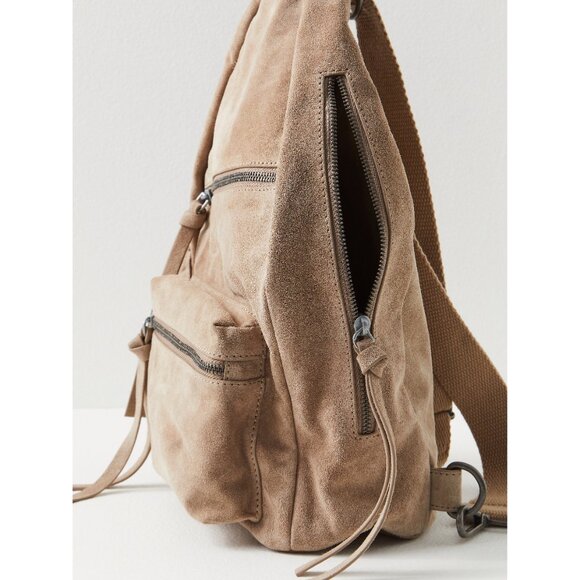 🎉LAST CHANCE🎉 FREE PEOPLE We The Free Oxford Suede Sling / Mushroom - Picture 6 of 8